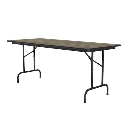 Correll CF HPL Folding Tables 30x72 Colonial Hickory CF3072PX-53